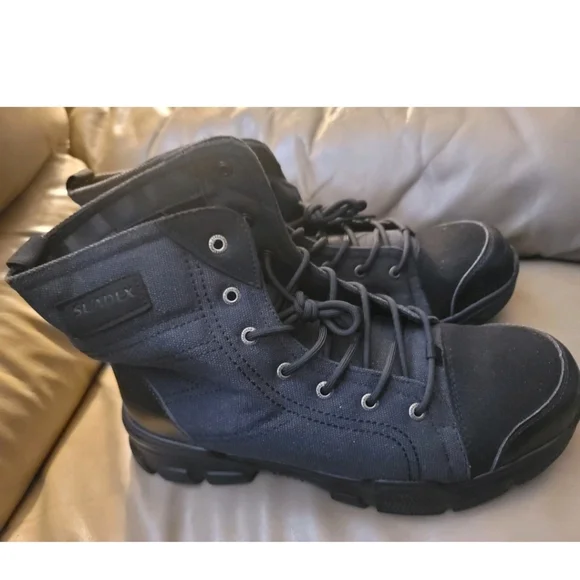 SUADEX Steel Toe Boots for Men Waterproof Work Construction  size 48 us 15 - Picture 3 of 8